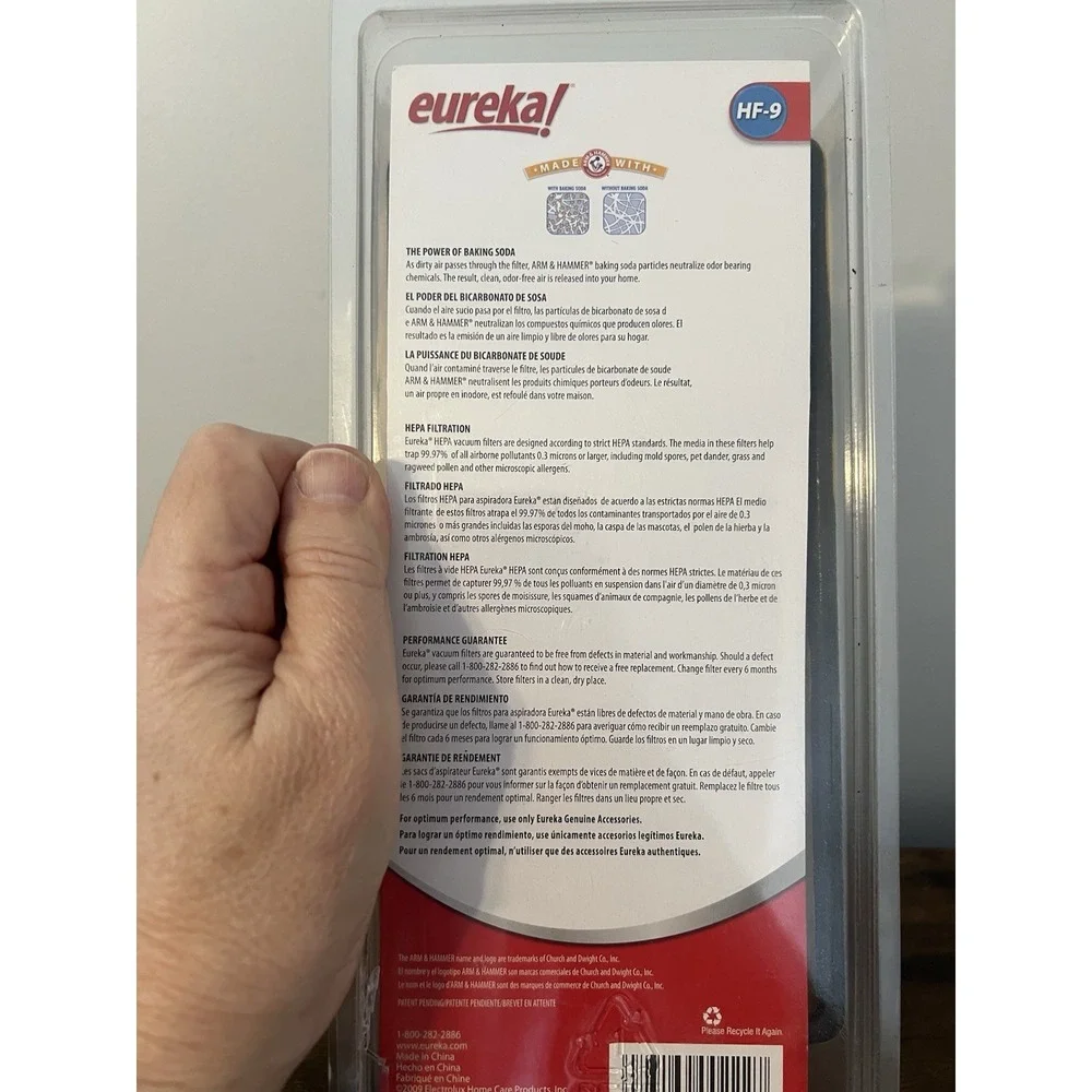 Eureka HF-9 HEPA Vacuum Filter 60285F Fits 4300 4400 4500 4600 New